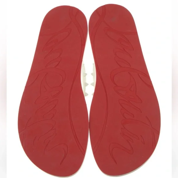 Christian Louboutin flip-flops